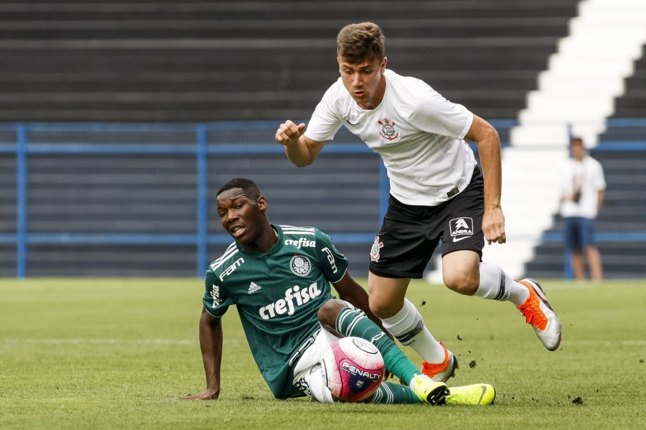 Corinthians venceu o Palmeiras na ida da final do Paulista sub-20