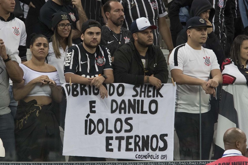 Torcida levou bom pblico  Arena Corinthians, no ltimo jogo da equipe no ano