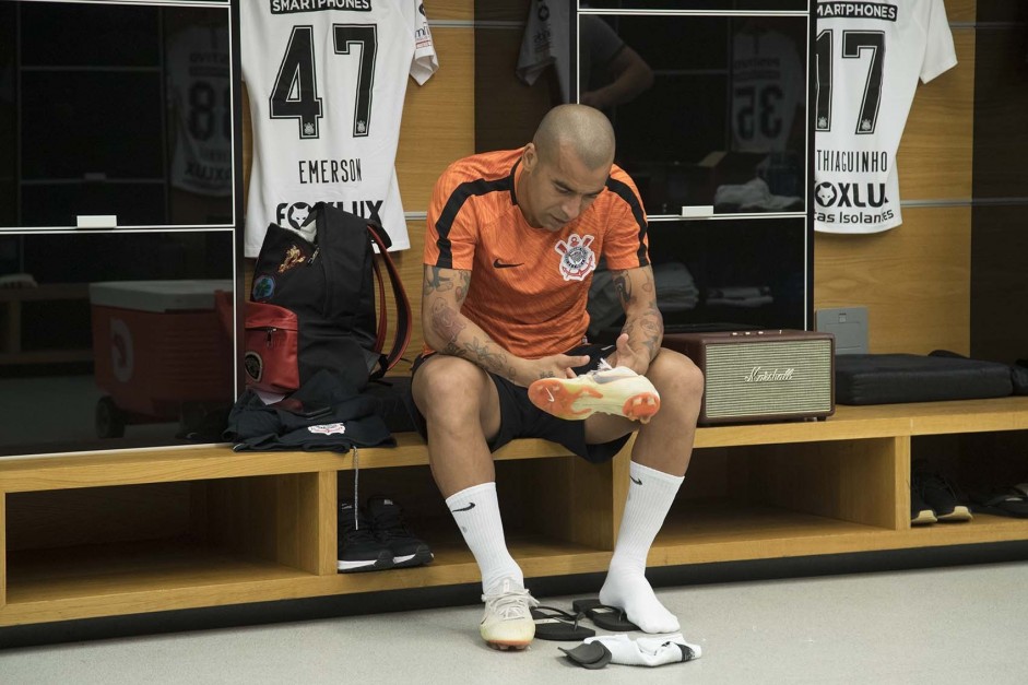 Sheik também fará seu último na Arena Corinthians, hoje, contra a Chapecoense