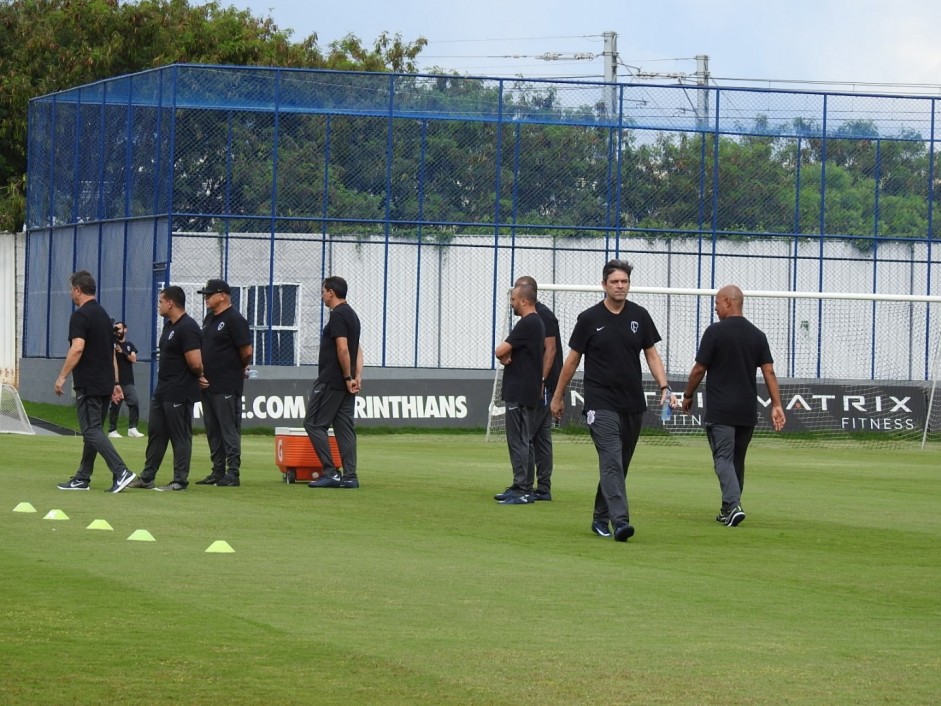 Corinthians faz primeiro treino de 2019 sob o comando de Fábio Carille