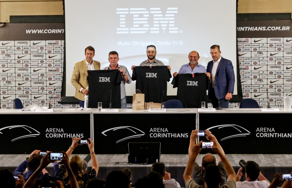 O Corinthians divulgou o balano das primeiras novidades da parceria com a IBM