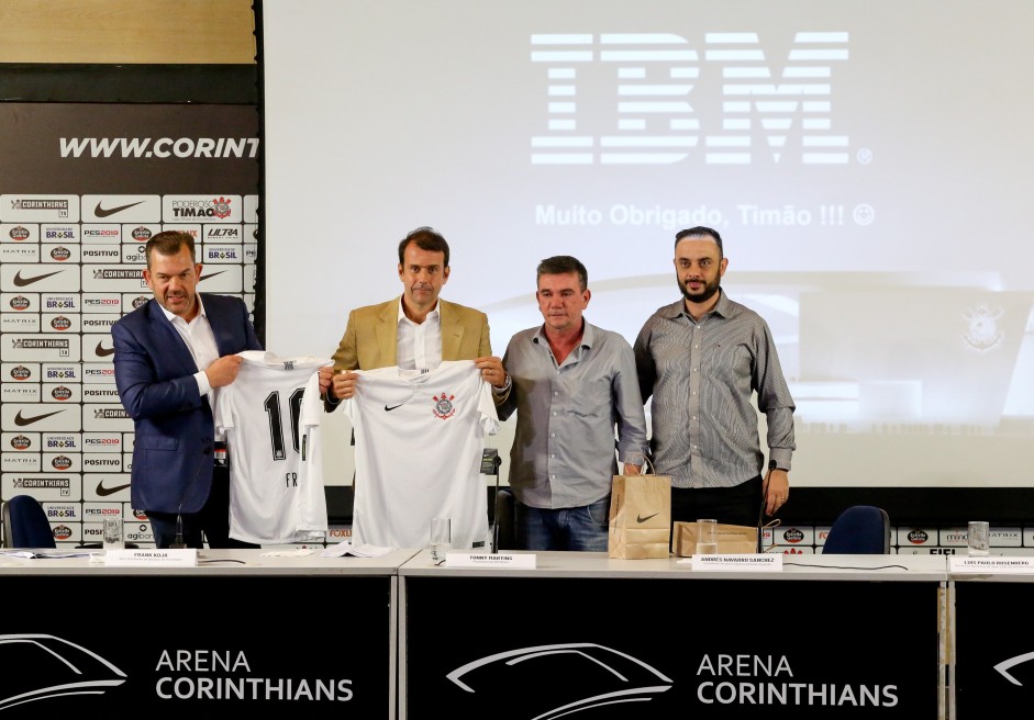 Coletiva Corinthians e IBM