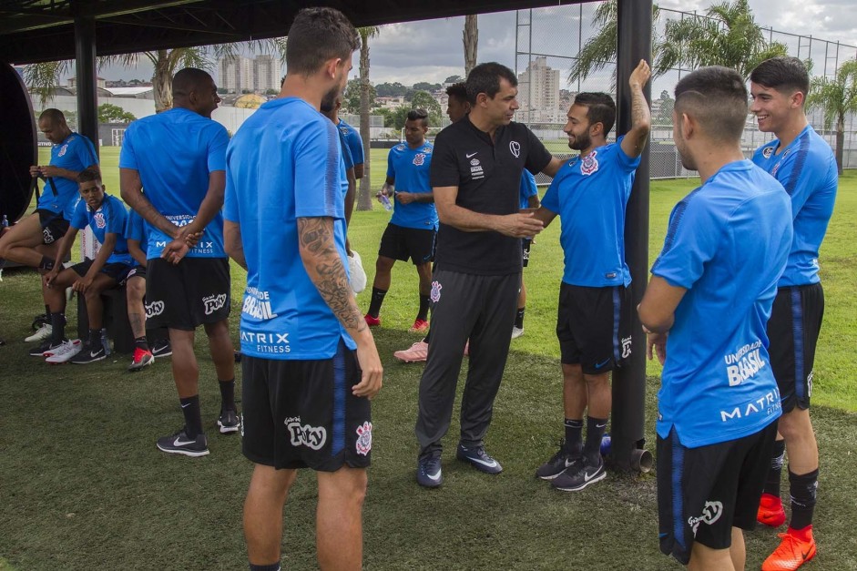 Corinthians faz primeiro treino de 2019 sob o comando de Fábio Carille