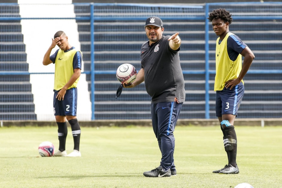 Treino do sub-20 preparatório para Copa São Paulo de Futebol Jr