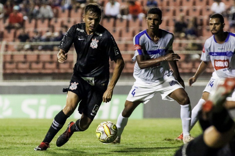 Joo Celeri durante goleada por 4 a 1 sobre o SInop, pela Copinha 2019