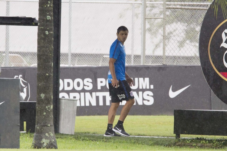 Romero at tem treinado com colegas do Corinthians, mas no vem sendo relacionado aos jogos