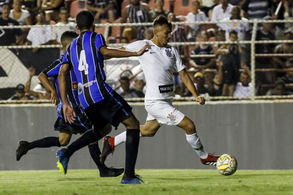 Joo Celeri entrou muito motivado para o jogo contra o Porto, pela Copinha 2019