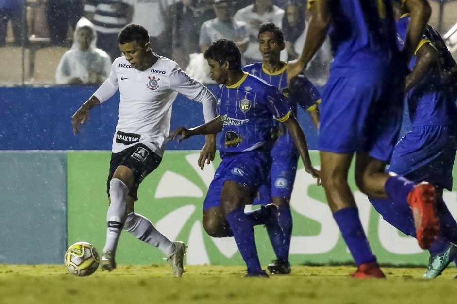 Rafael Bilu durante goleada sobre o Viso Celeste pela Copinha 2019