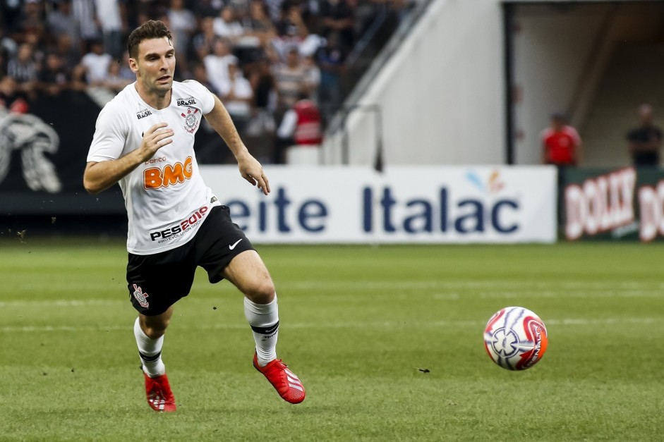 Boselli no jogo contra o Red Bull Brasil, na Arena Corinthians, pelo Paulistão