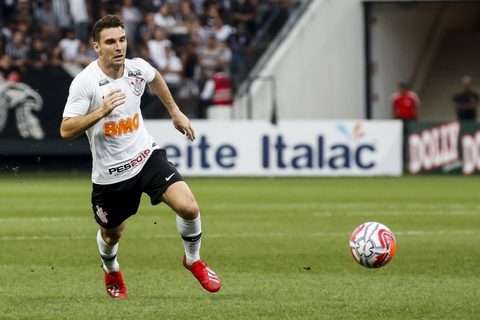 Boselli no jogo contra o Red Bull Brasil, na Arena Corinthians, pelo Paulisto