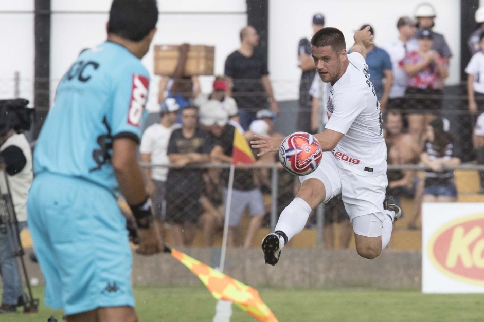 Ramiro no jogo contra o Novorizontino, pelo Campeonato Paulista