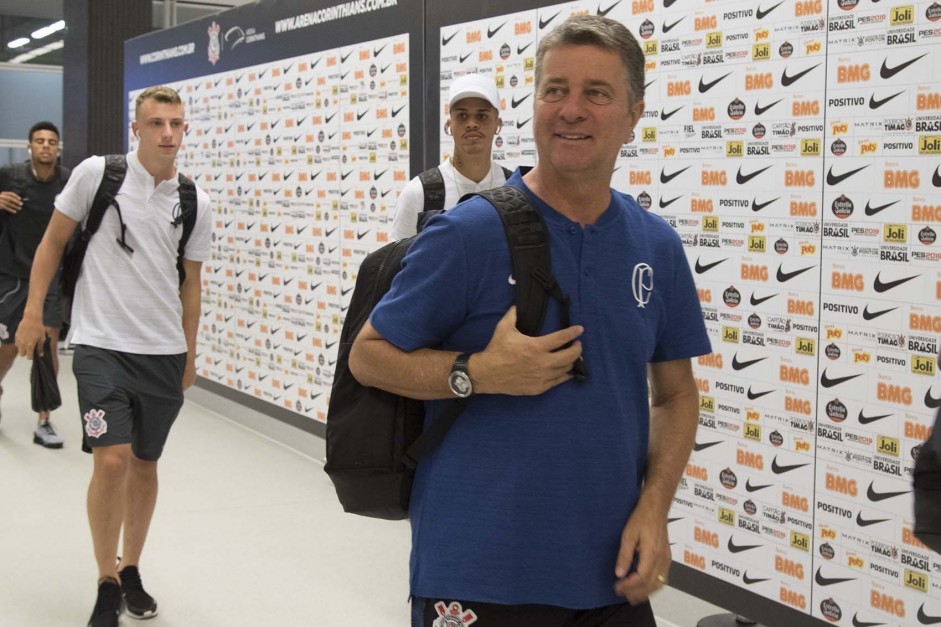 Walmir Cruz, preparador fsico do Corinthians, acredita em boa condio fsica no Morumbi