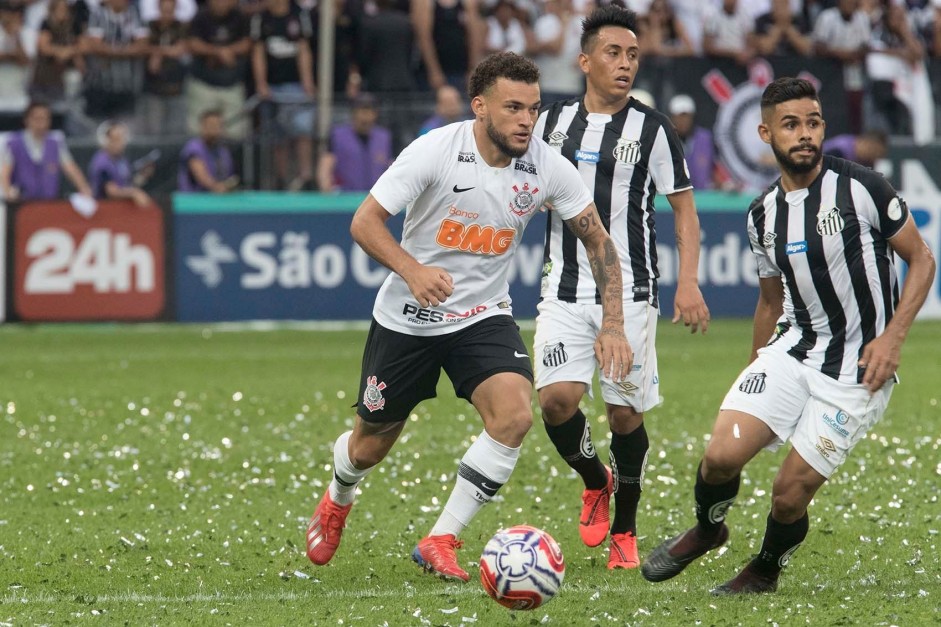 Uma semana antes da estreia do Paulista, em 2019, André Luis foi talvez a grande atração do Corinthians em amistoso contra o Santos