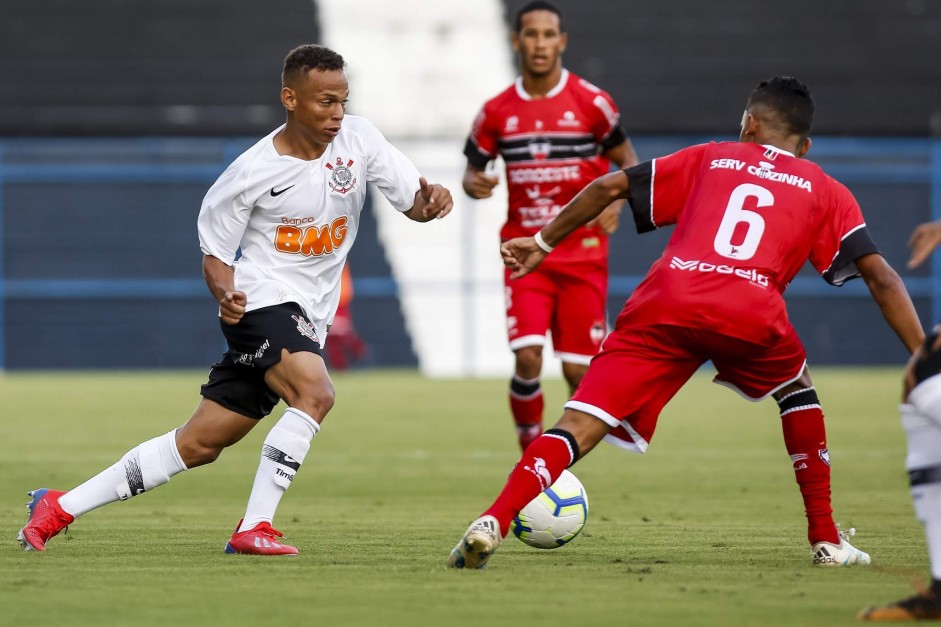 Janderson durante jogo contra o River-PI, pela Copa do ...