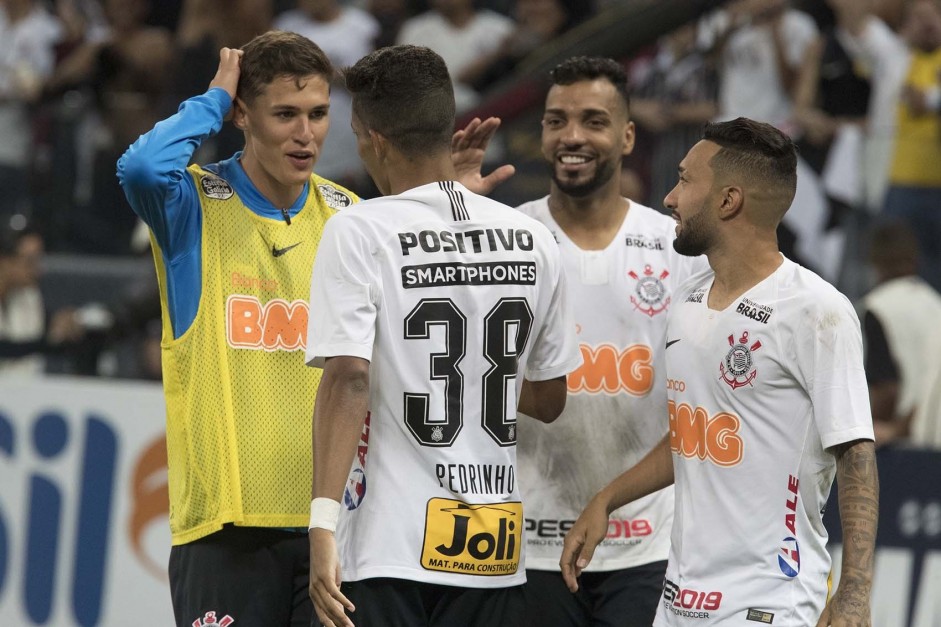 Michel Macedo foi um dos destaques do Corinthians nesta quarta-feira