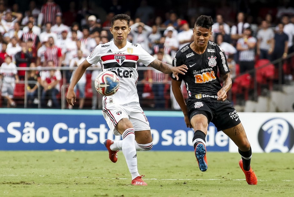 Richard atuou durante o primeiro jogo da final do Paulistão contra o Sâo Paulo Richard atuou durante o primeiro jogo da final do Paulistão contra o Sâo Paulo
