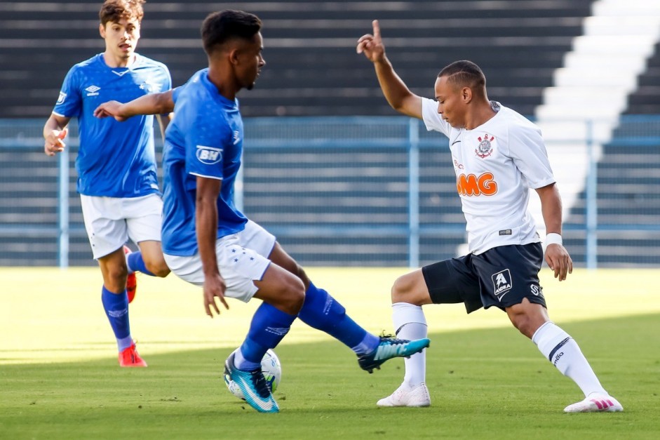 Janderson durante jogo contra o Cruzeiro pela Copa do ...