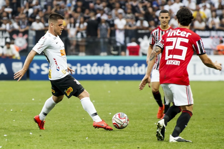 Ramiro no jogo contra o So Paulo, pela final do Campeonato Paulista 2019