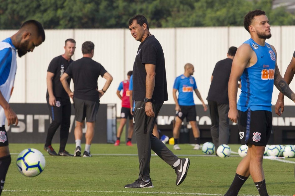 Carille comanda primeiro treino apos conquista do Paulistão 2019