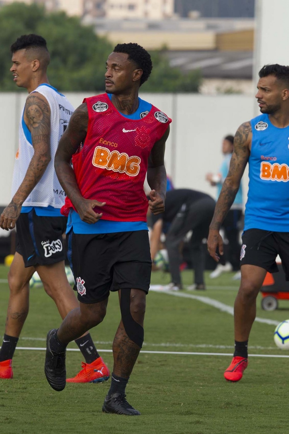 Renê Júnior no treino de reapresentação do Corinthians após conquista do Campeonato Paulista