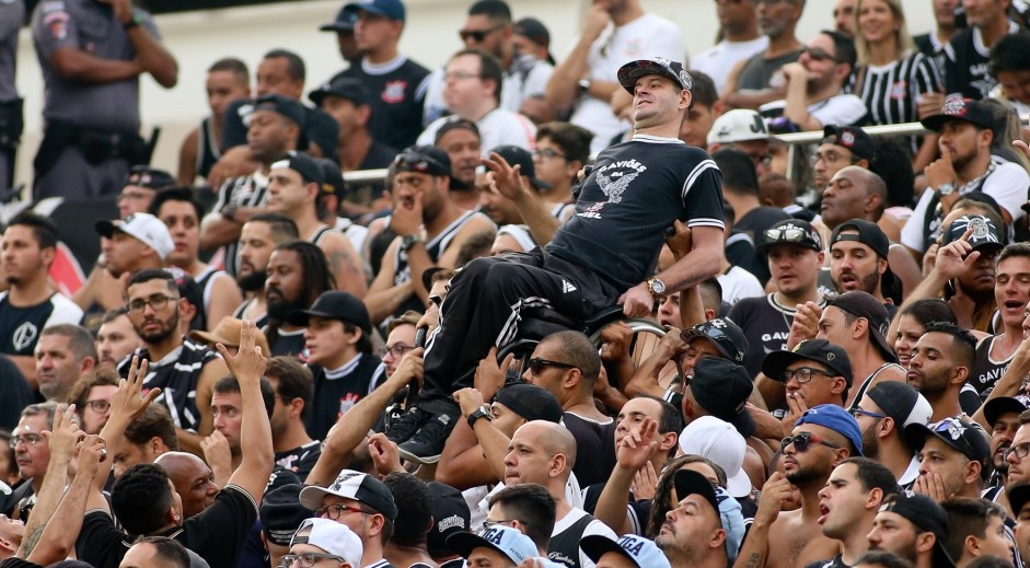 Torcida corinthiana lotou a Arena na final do Campeonato Paulista, contra o São Paulo