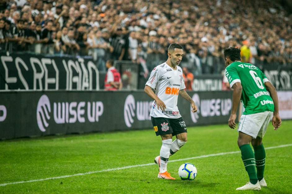 Clayson no jogo contra a Chapecoense, pela Copa do Brasil, na Arena Corinthians