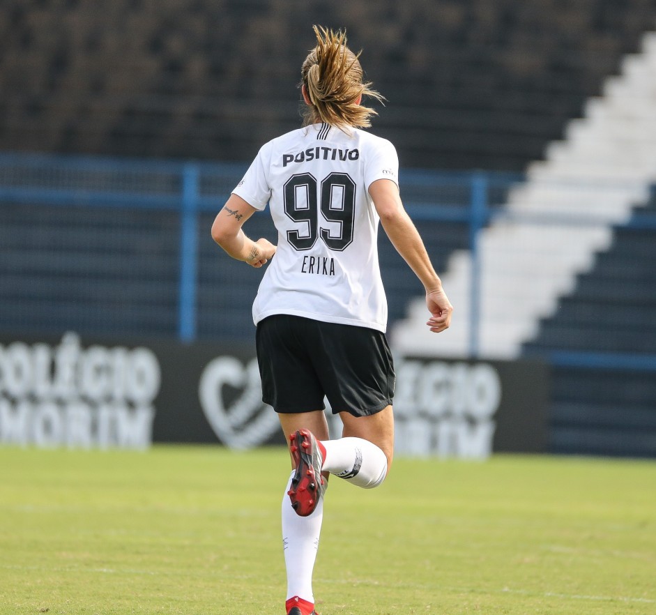 rika durante jogo contra o So Jos, pelo Campeonato Brasileiro Feminino