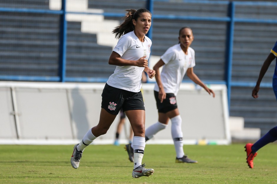 Millene durante jogo contra o São José, pelo Campeonato Brasileiro Feminino