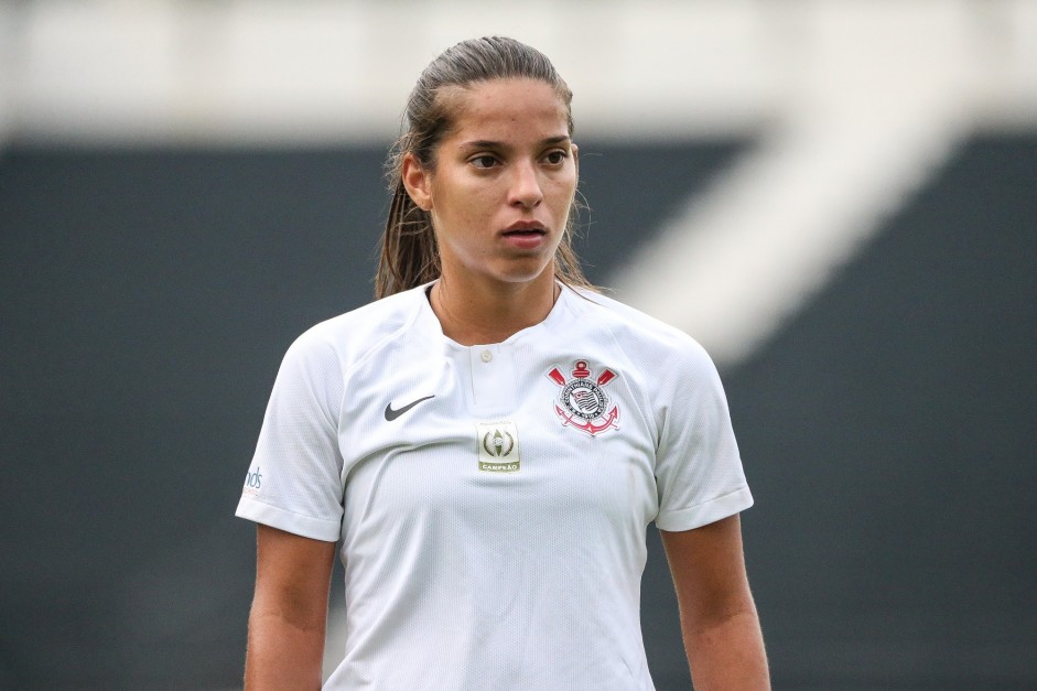 Millene em partida contra o São José, pelo Brasileirão Feminino