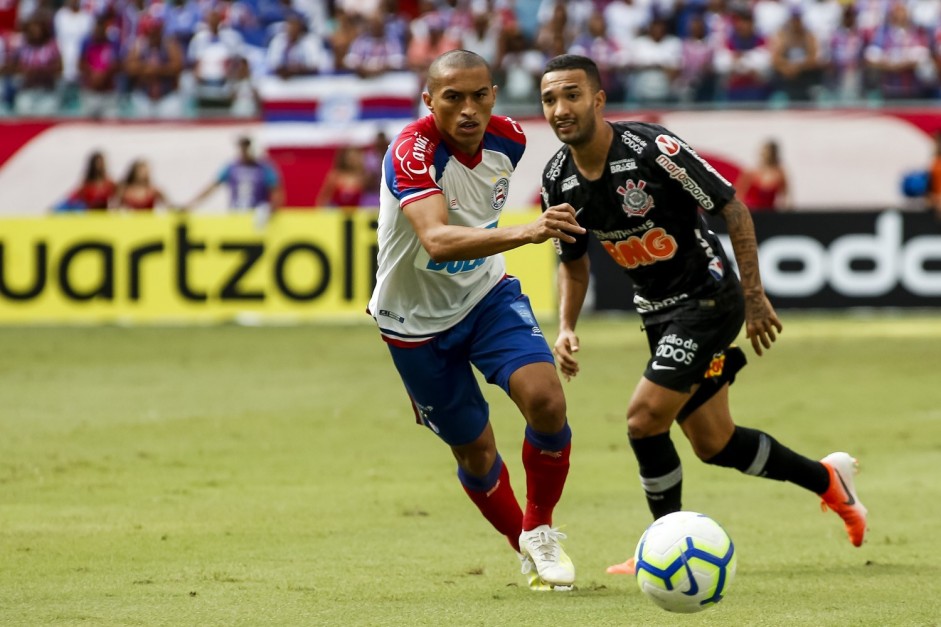 Corinthians abriu placar, mas acabou sendo derrotado pelo Bahia