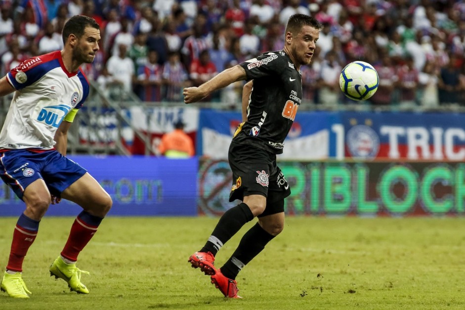 Ramiro durante jogo contra o Bahia, pela estreia do Brasileirão 2019