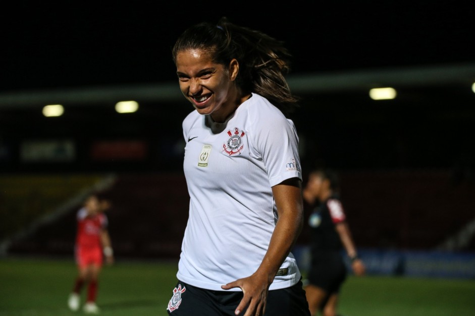 Millene tambm marcou gol contra o Audax, pelo Brasileiro Feminino
