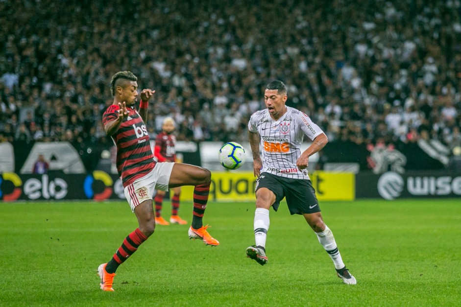 Ralf no duelo contra o Flamengo, pelas oitavas de final da Copa do Brasil