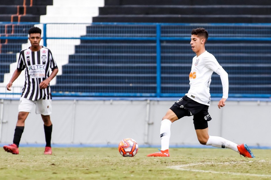 Igor na partida contra o São Bernardo, pelo Campeonato Paulista Sub20
