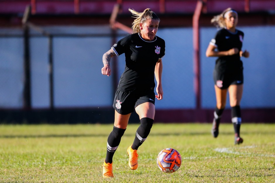 Cacau durante jogo contra a Portuguesa, pelo Campeonato Paulista 2019