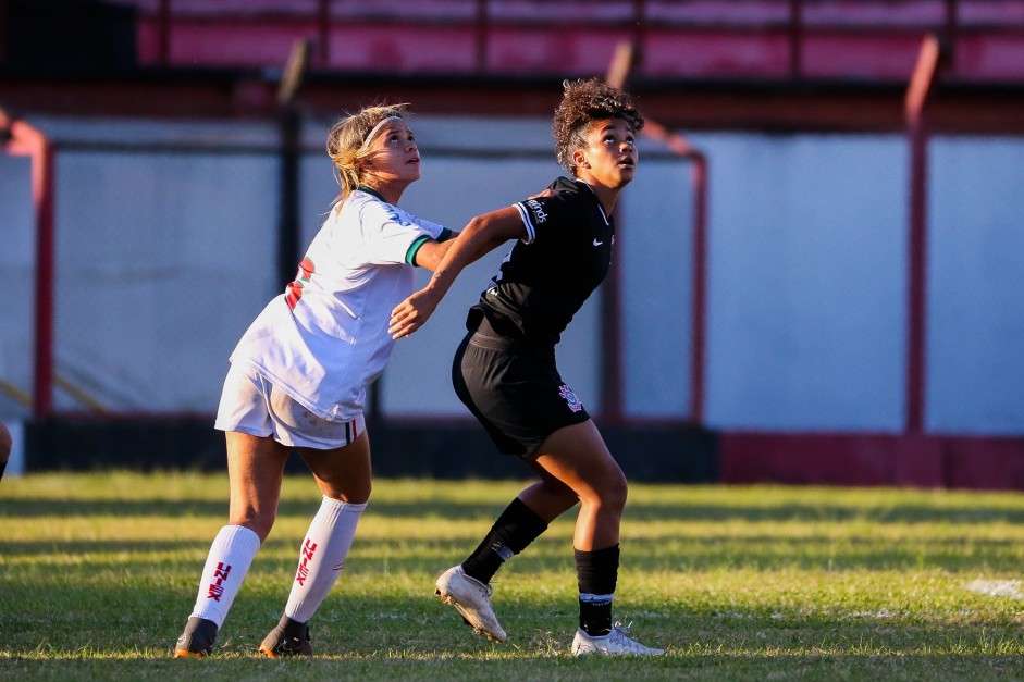 Ingryd durante jogo contra a Portuguesa, pelo Campeonato Paulista 2019