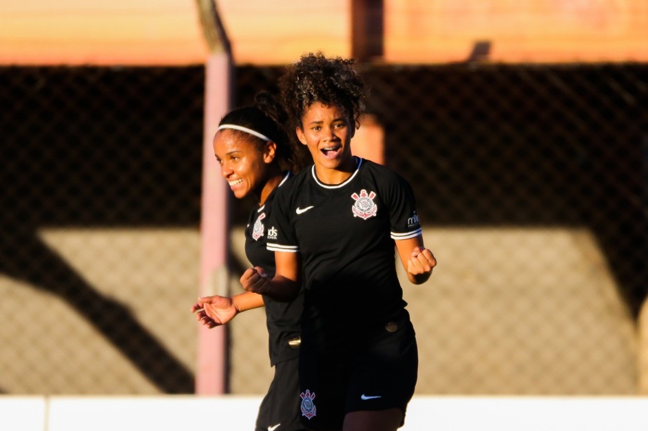 Ingryd foi uma que marcou gol contra a Portuguesa, pelo Campeonato Paulista 2019