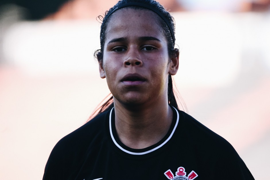 Victória durante jogo contra a Portuguesa, pelo Paulista 2019