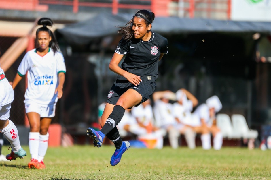 Victria no jogo contra a Portuguesa, pelo Campeonato Paulista Feminino