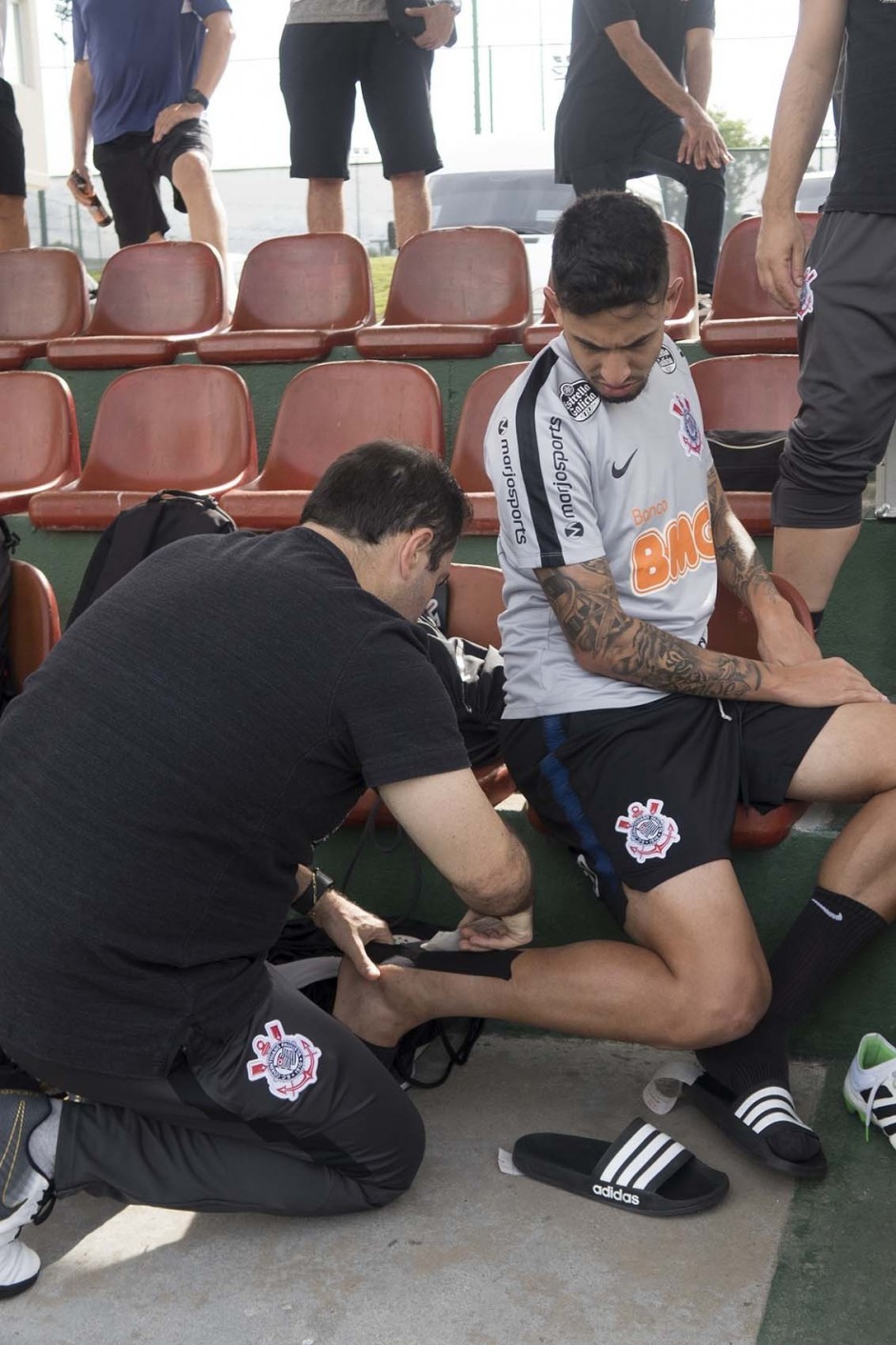 Timão faz primeira atividade em solo venezuelano antes do jogo contra o Deportivo Lara