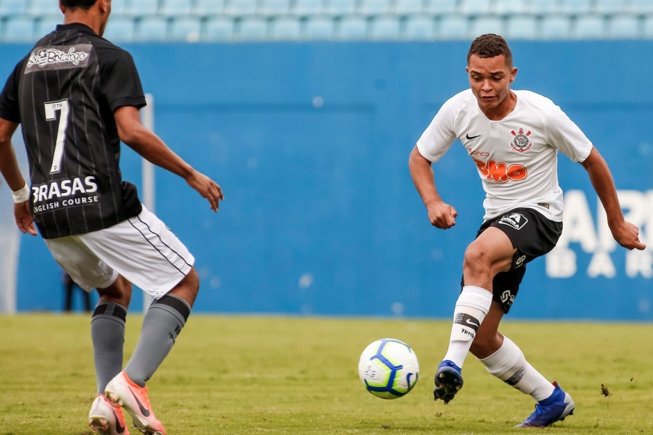 2 a 0 foi o placar entre Corinthians e Amrica-MG, pelo Campeonato Brasileiro Sub-17