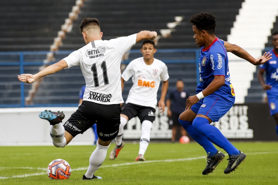 Corinthians venceu o São Caetano por 2 a 1, pelo Paulista Sub-20