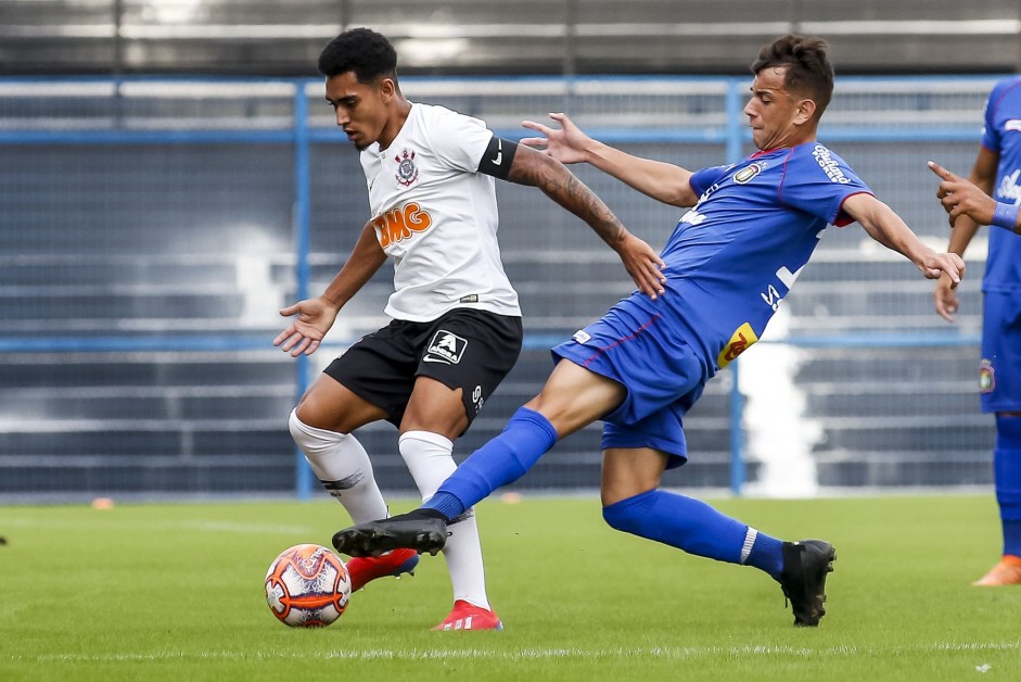 Du em partida contra o So Caetano, pelo Campeonato Paulista Sub-20