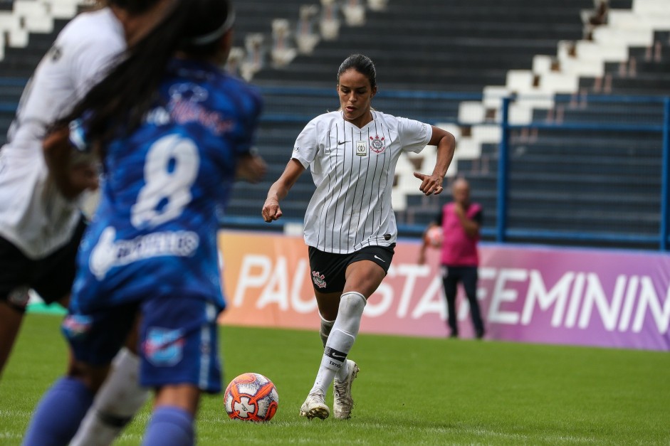 Gabi Nunes no jogo contra o Taubaté, pelo Campeonato Paulista Feminino
