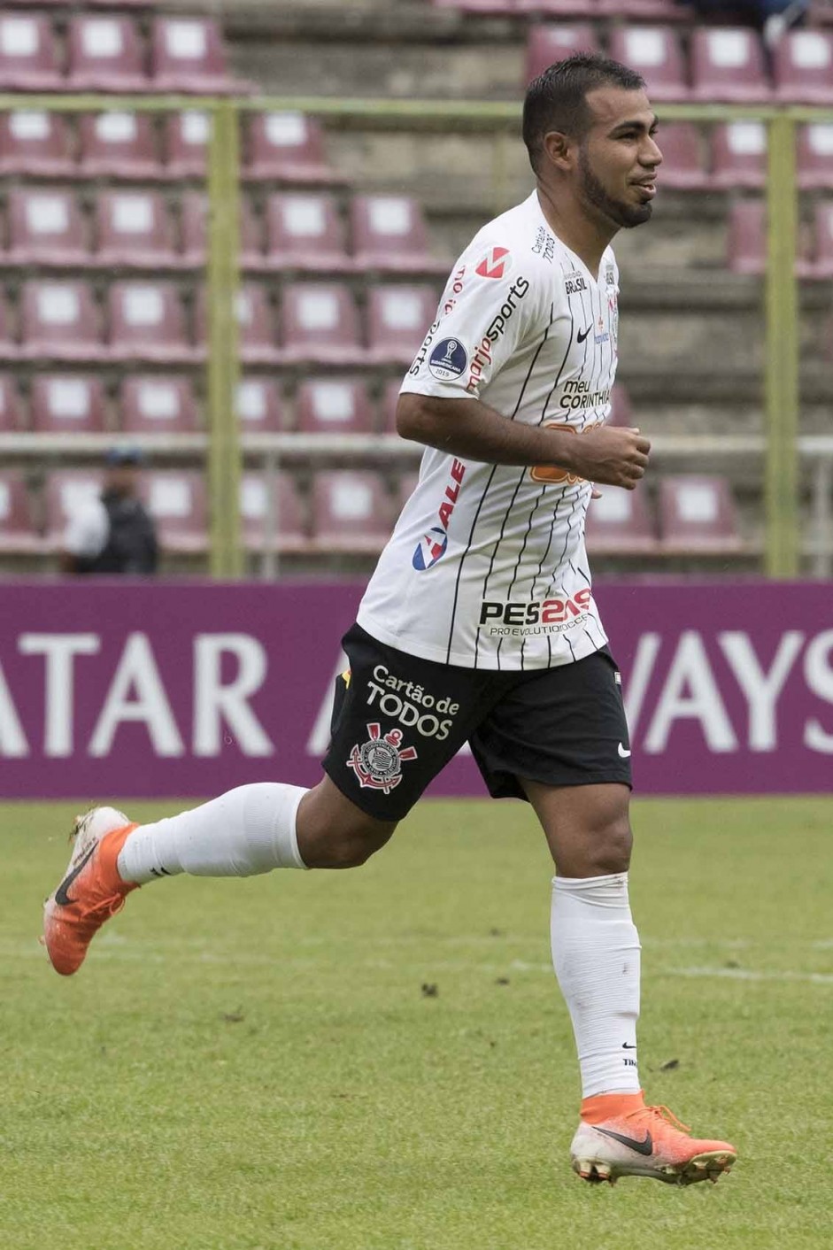 Meia Sornoza marcou seu primeiro gol contra o Deportivo Lara, pela Sul-Americana