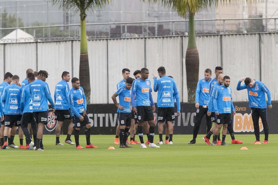 Corinthians treina no domingo para se preparar pro duelo contra o Flamengo