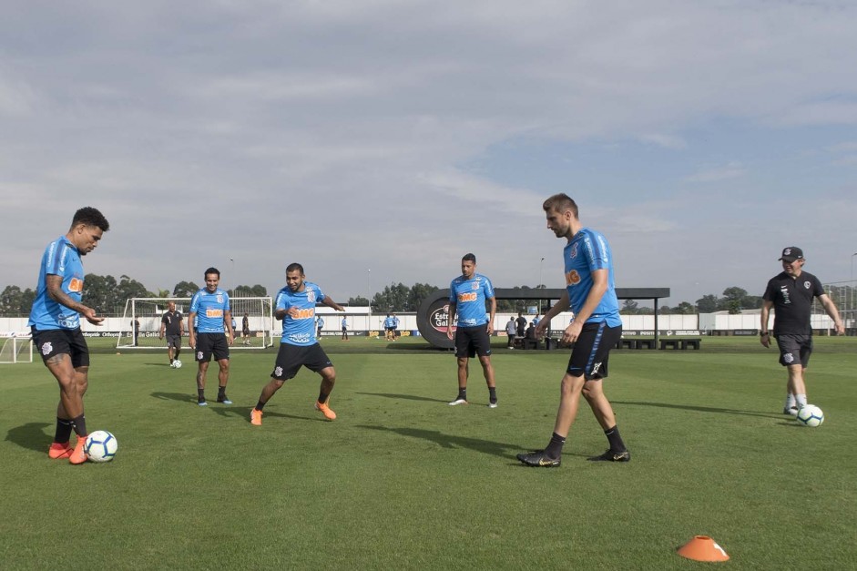 Timão começa a se preparar para a Copa do Brasil, contra o Flamengo