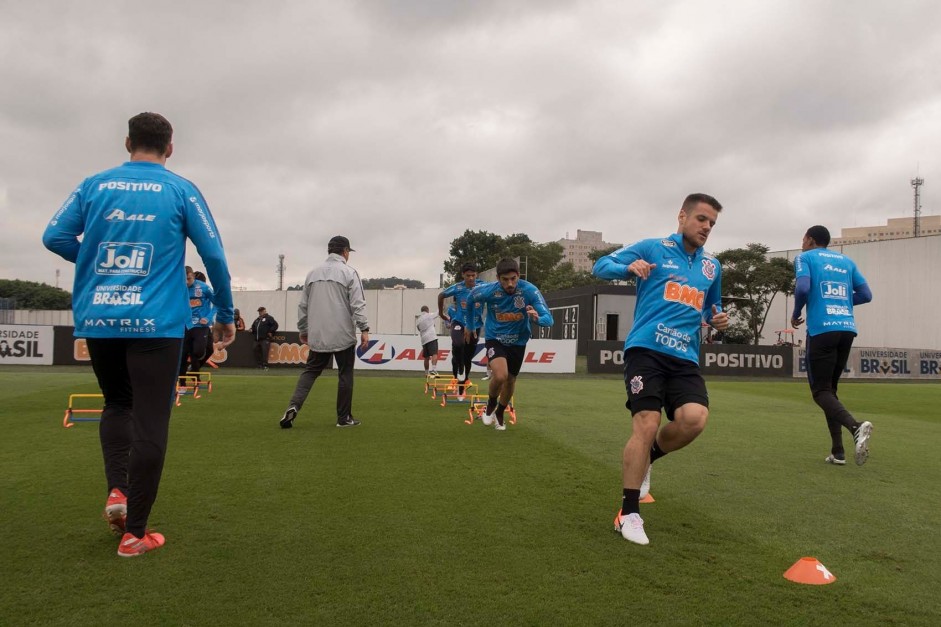 Ramiro e companheiros treinam para enfrentar o Cruzeiro, pelo Brasileiro 2019