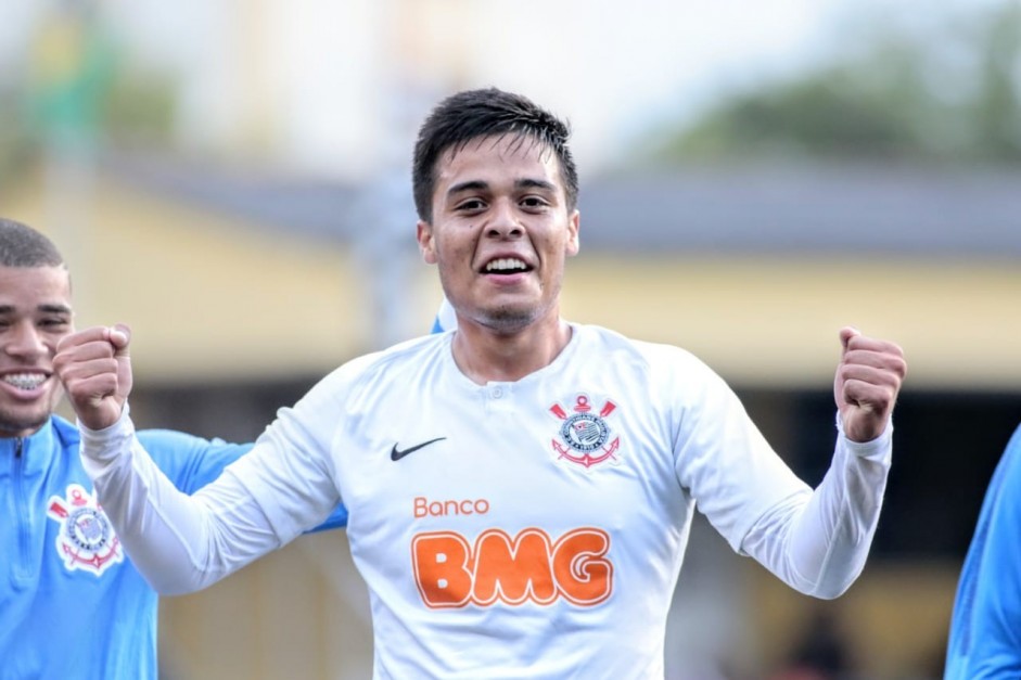 Sandoval marcou o gol do Corinthians sobre o So Bernardo, pela Paulisto Sub-20