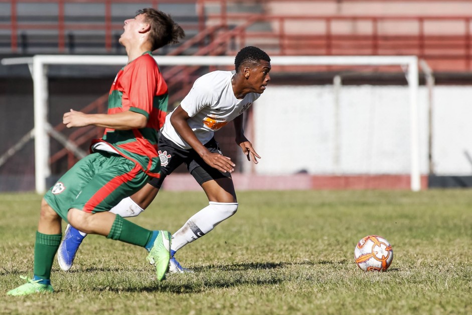 1 a 1 foi o placar entre Corinthians e Portuguesa, pelo Paulista Sub-15